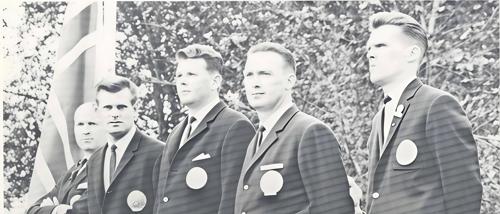 O. A. Olafsson, Magnus Gudmundsson, Ottar Yngvason, Th. Kjerbo, O. B. Ragnarsson